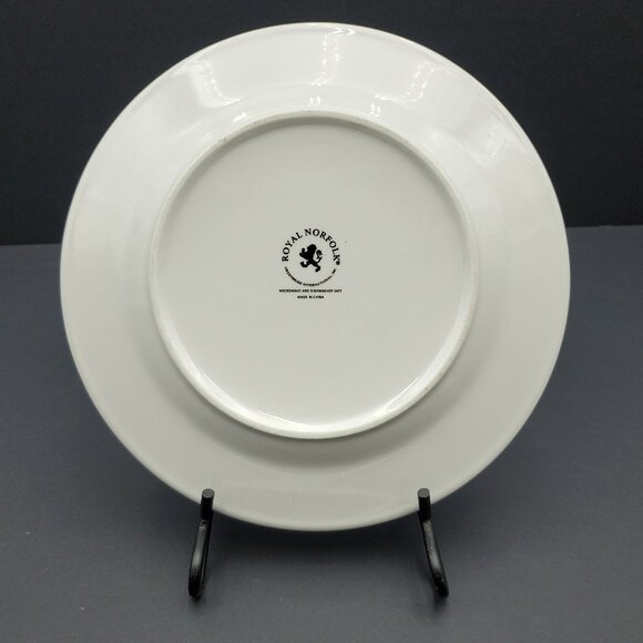 Royal Norfolk Count Your Blessings Salad Plates Gather Together Dessert Plates - Picture 4 of 6